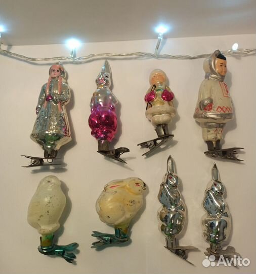 Советские елочные игрушки
