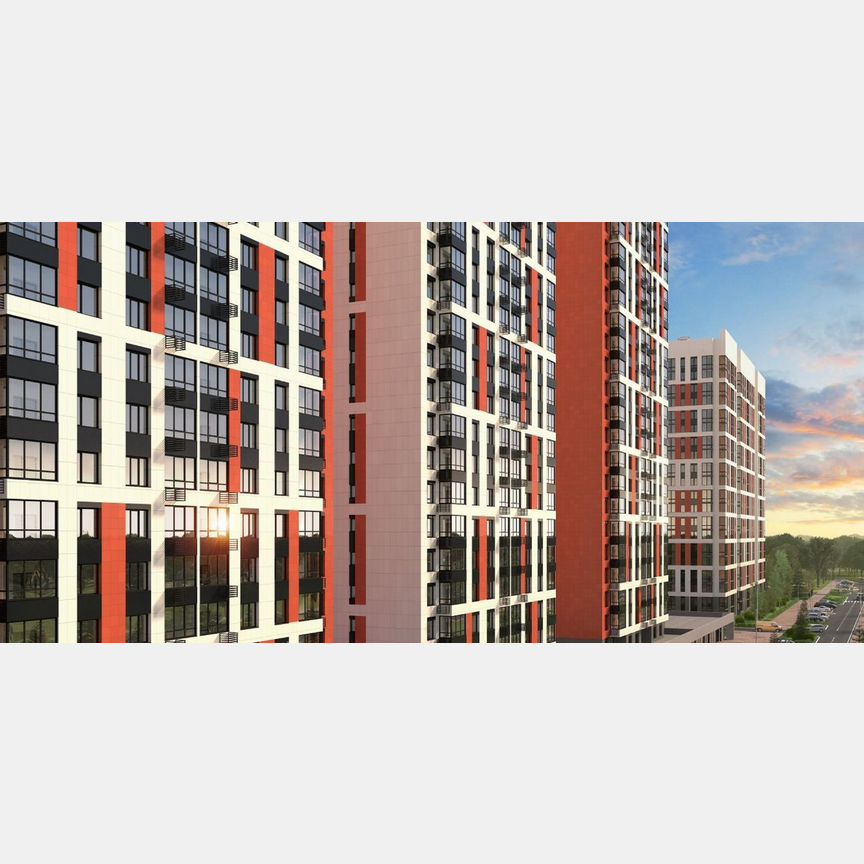 1-к. квартира, 42,8 м², 1/22 эт.