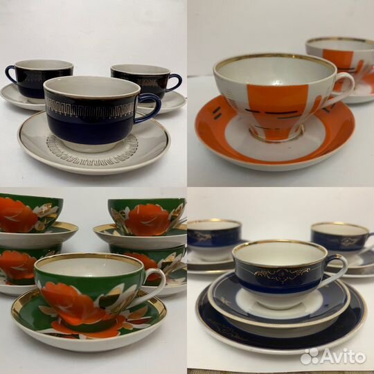 Чайная пара времен СССР