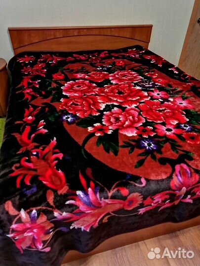 Покрывало плед бу