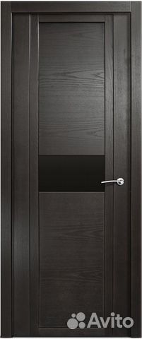 Межкомнатная дверь шпонированная Milyana Qdo H, ос