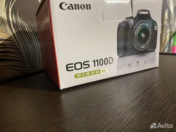 Зеркальный фотоаппарат canon 1100d