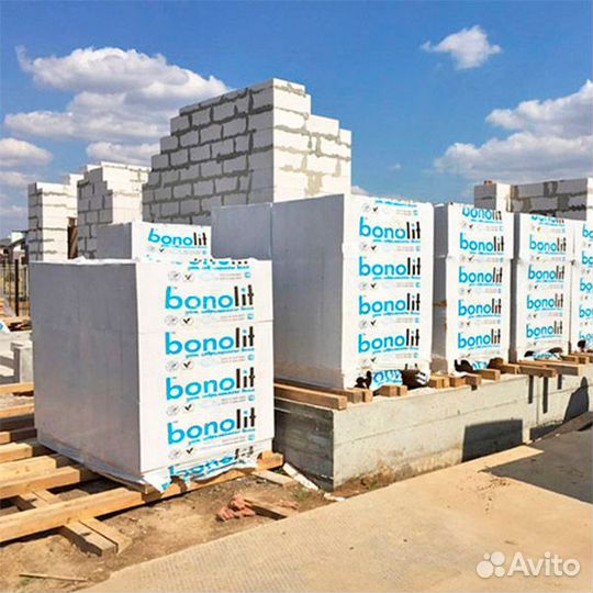 Газобетонный блок Bonolit стеновой