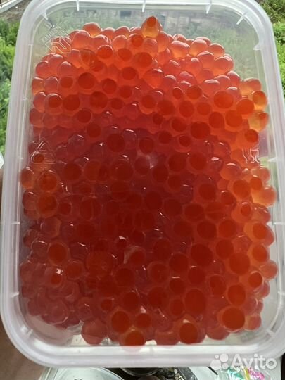 Красная икра кета