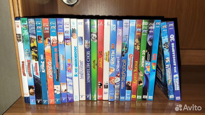Детские мультики 3D,Blu- Ray