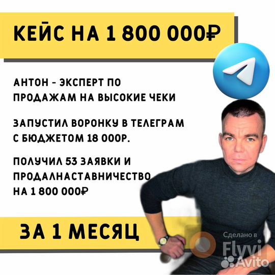 Продюсер экспертов поток клиентов из Telegram 24/7