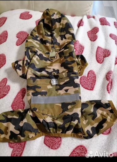 Дождевик для маленькой собаки