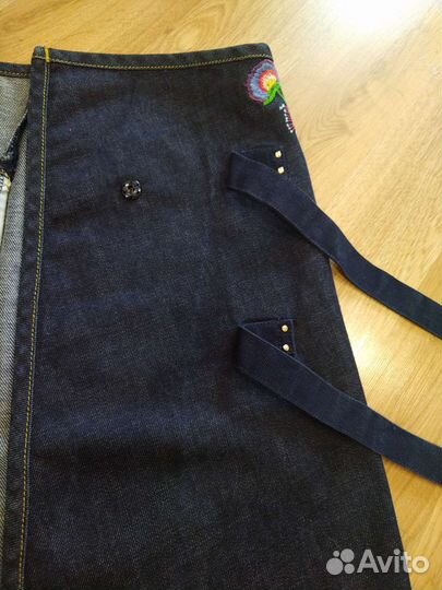 Юбка джинсовая