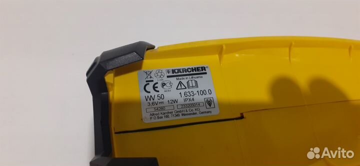 Запчасти Karcher WV 50