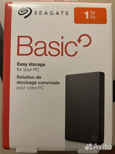 Внешние жесткие диски seagate 1 и 2 tb basic expan
