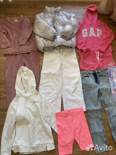 Вещи пакетом на девочку 8-10 лет