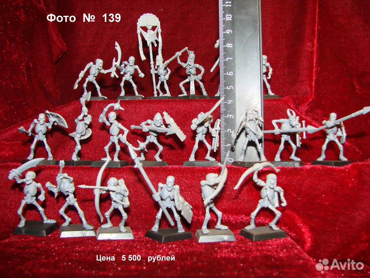 Набор А1 Скелеты Армия много