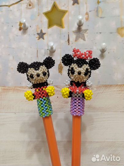 Брелоки Амигуруми из бисера 1 шт