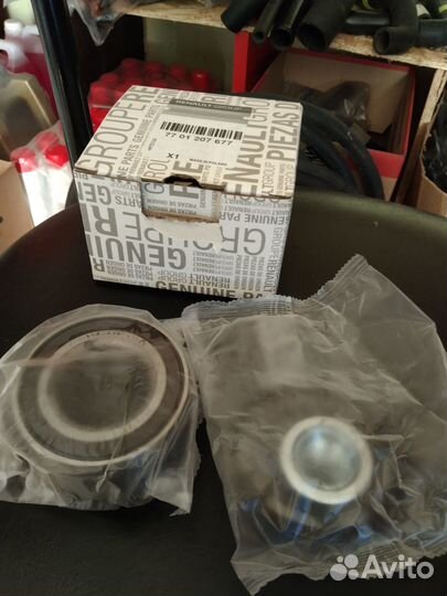 Подшипник ступицы колеса переднего с абс Logan