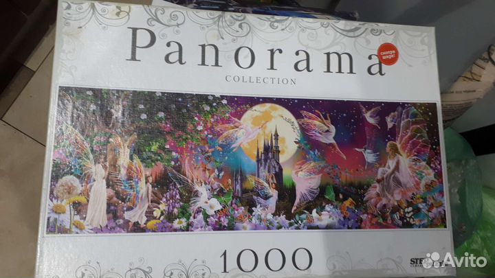 Паззлы на 1000 и 1500 элементов