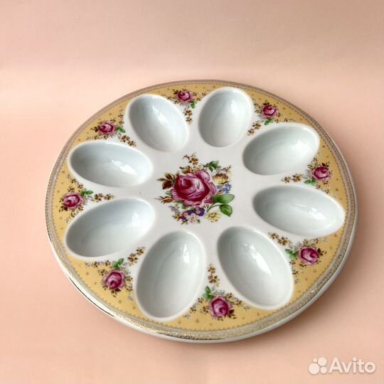 Блюдо для пасхальных яиц (менажница) Новая тарелка