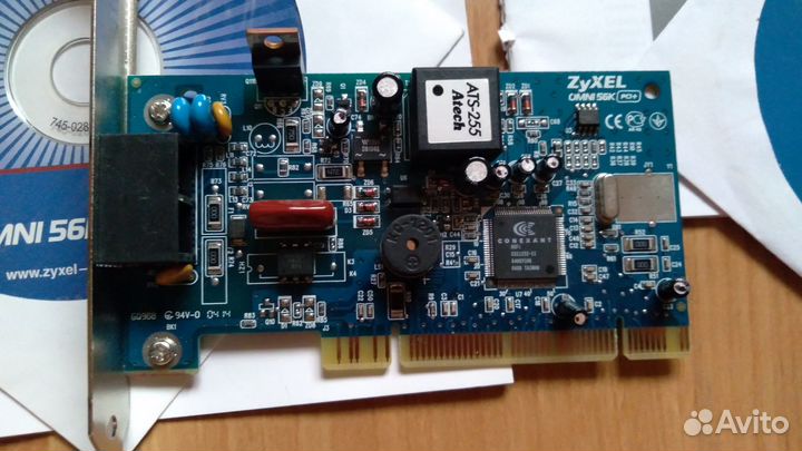 Модем zyxel omni PCI plus