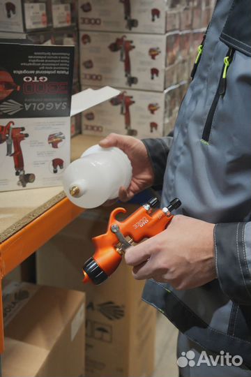 Краскопульт пневматический Sagola 3300