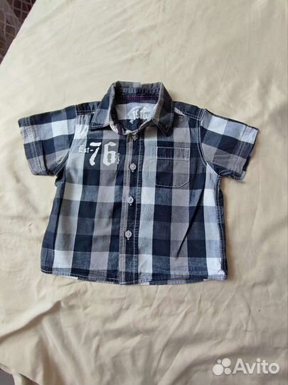 Рубашка на мальчика 86-92