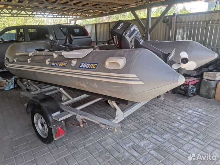 Лодка RIB SKYboat+Мотор Yamaha 9.9+ прицеп