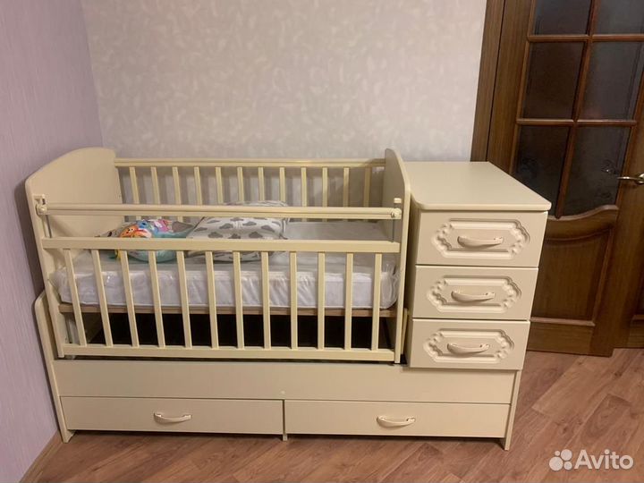 Детская кроватка 3 в 1