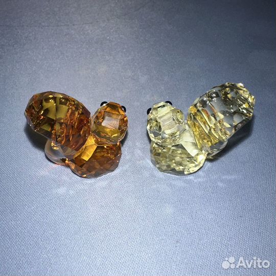Swarovski фигурки - влюбленные белочки