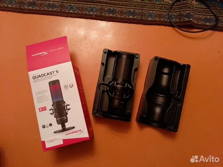 Микрофон hyperx quadcast s