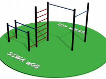 Воркаут площадка sswa турник брусья рукоход