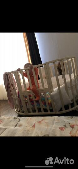 Коляска 2 в 1 и кроватка