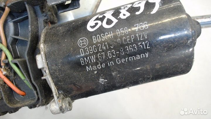 Механизм стеклоочистителя BMW 3 E36, 1997