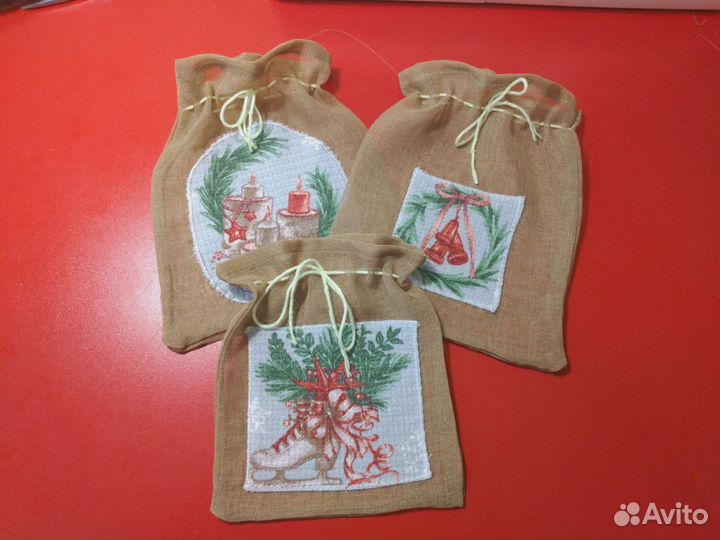 Мешочки подарочные