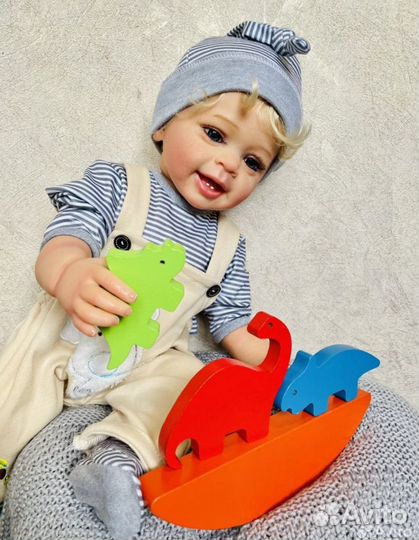 Кукла Реборн, Мальчик, можно купать