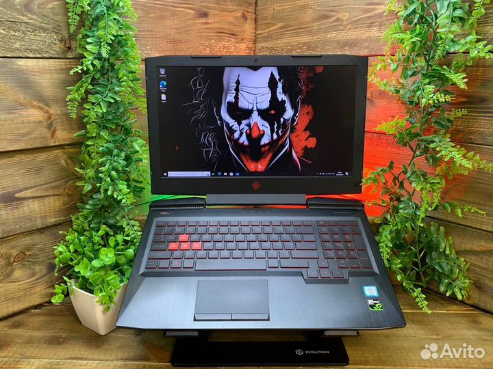 Игровой ноутбук HP omen (1050TI, 16 озу) Рассрочка