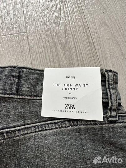 Новые джинсы zara 36 размер