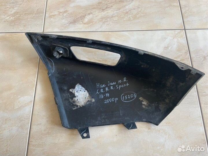 Накладка бампера передняя правая Land Rover Range