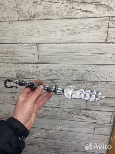 Нож вилка кованная