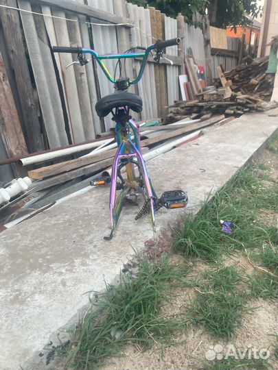 Велосипед BmX бензинового цвета обмен интересует