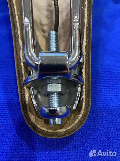 Седло для велосипеда кожаное