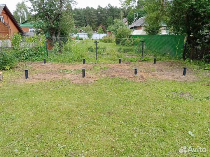 Винтовые сваи под ключ