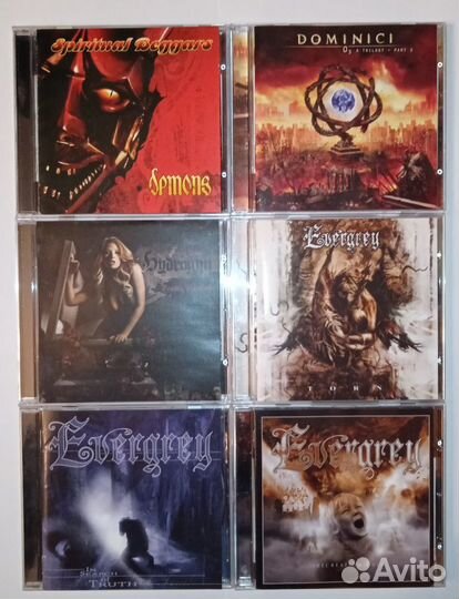 CD компакт диски лицензионные(heavy metal)