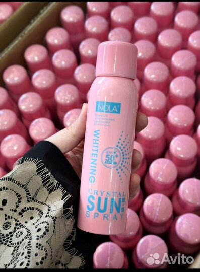 Солнцезащитный спрей для лица