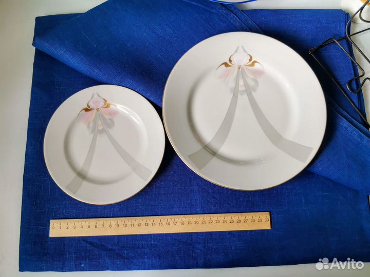 Тарелки сервиз Jlmenau Ильменау гдр 1973 - 1977 г
