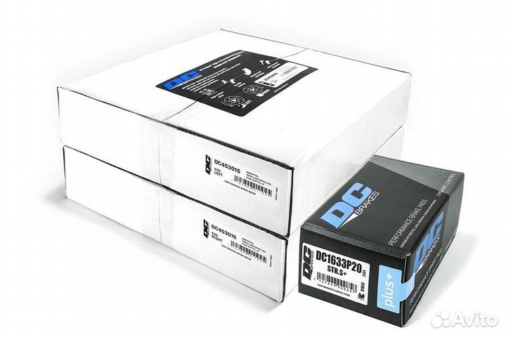 Комплект передний Тормозные диски + колодки DC Br