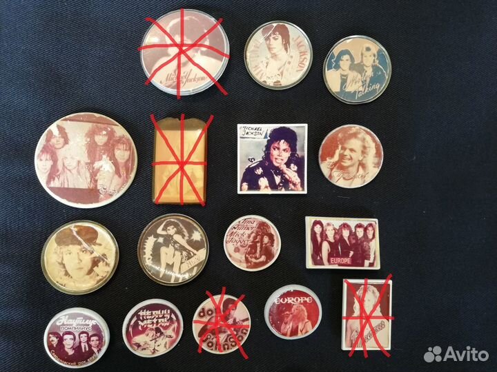 Значки из 90 х