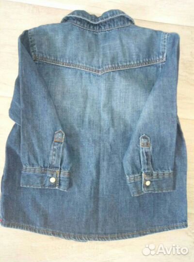 Джинсовая рубашка H & M новая