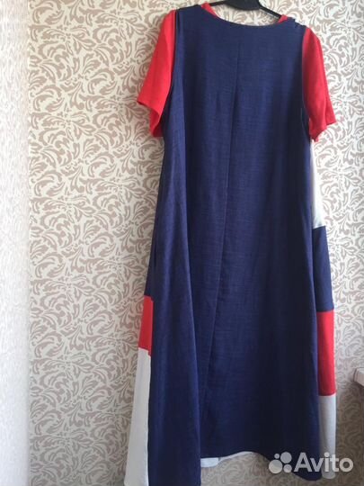 Летний комплект - платье плюс блуза