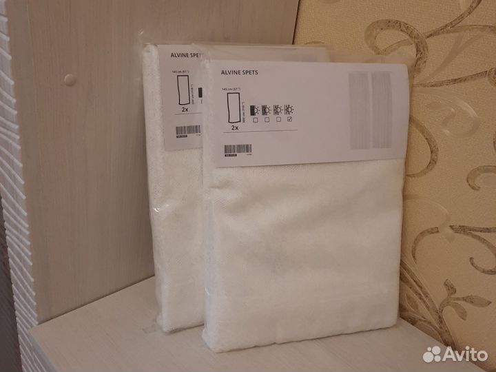 Тюль IKEA Alvine Spets в упаковке