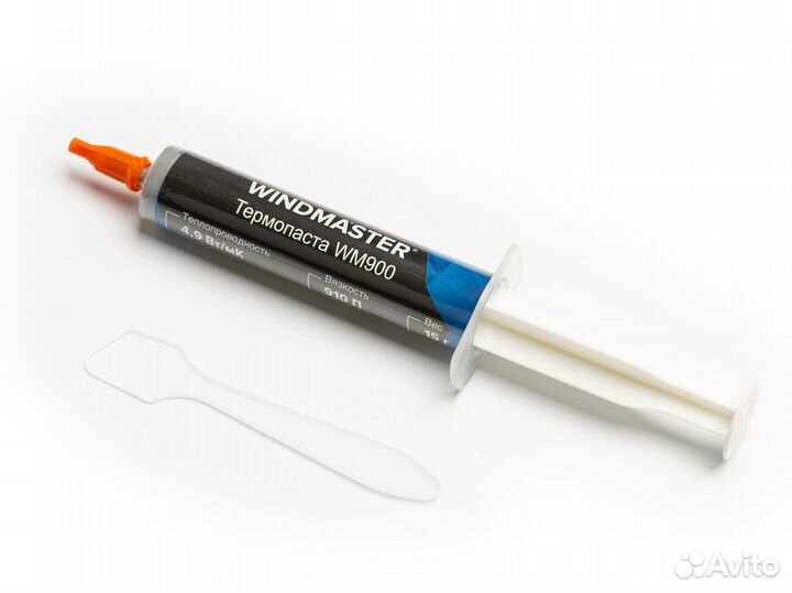Термопаста WM900 4.9Вт/мК, 15гр, шприц