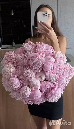 Букеты Пионов Цветы с Доставкой