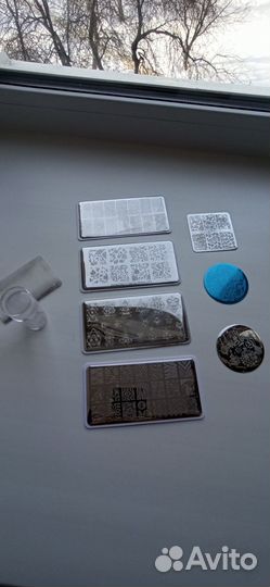 Пластины для стемпинга набор